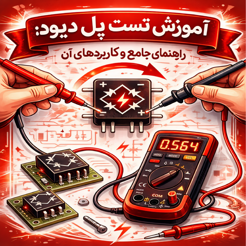 آموزش تست پل دیود